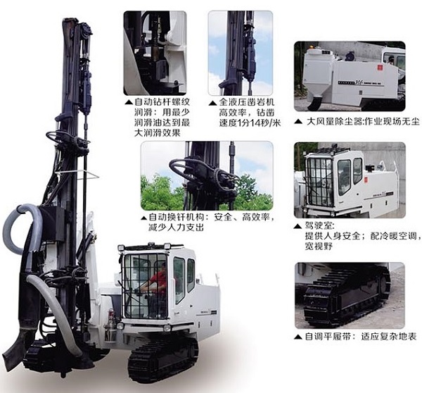 H6全液壓鉆機 H6全液壓鉆機